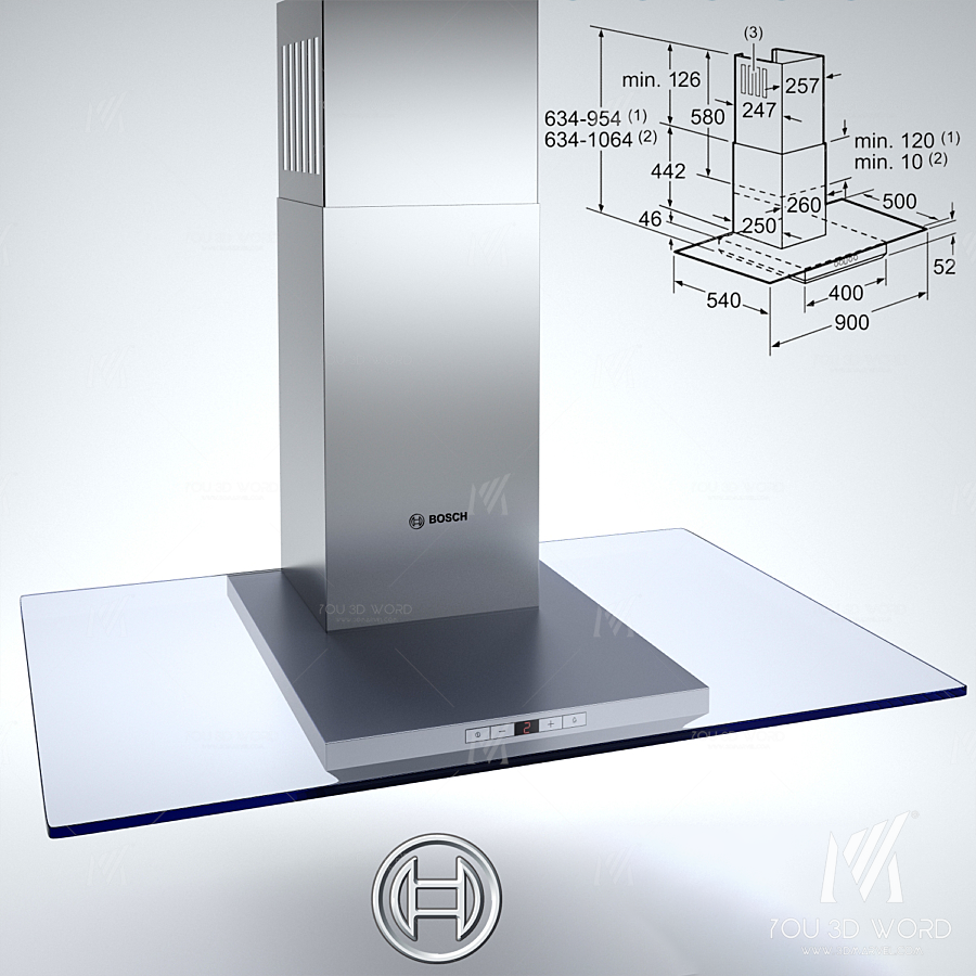 Bosch rangehood DWA09E850A